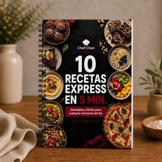 10 Recetas Express en 5 MIN Sin Azúcar Sin Gluten